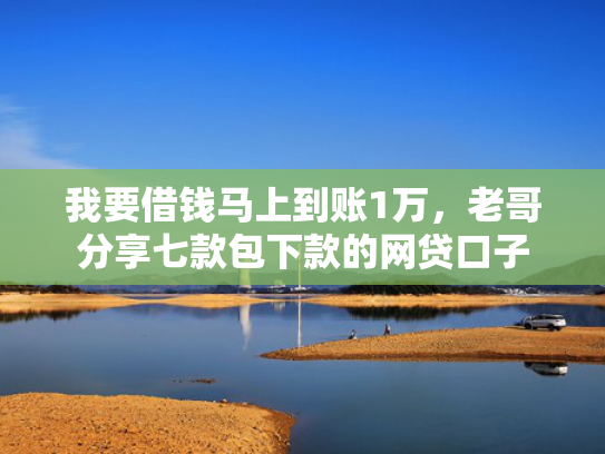 我要借钱马上到账1万，老哥分享七款包下款的网贷口子