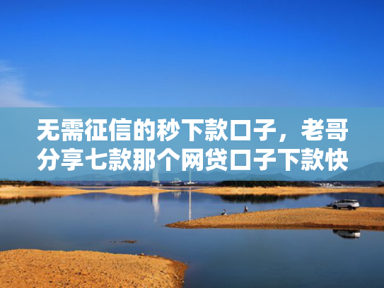 无需征信的秒下款口子，老哥分享七款那个网贷口子下款快