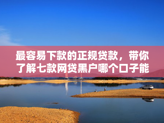 最容易下款的正规贷款，带你了解七款网贷黑户哪个口子能下款