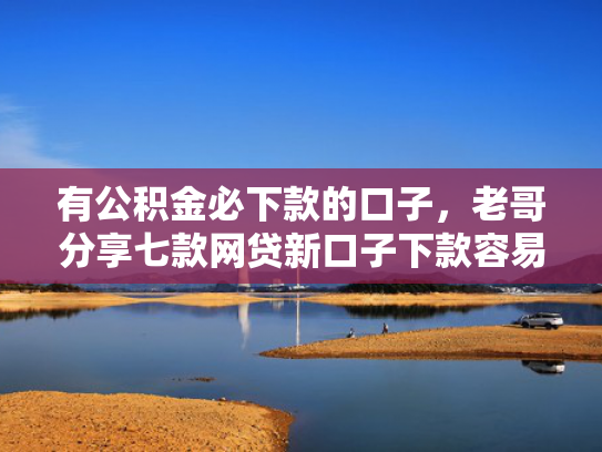有公积金必下款的口子，老哥分享七款网贷新口子下款容易