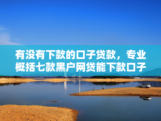 有没有下款的口子贷款，专业概括七款黑户网贷能下款口子