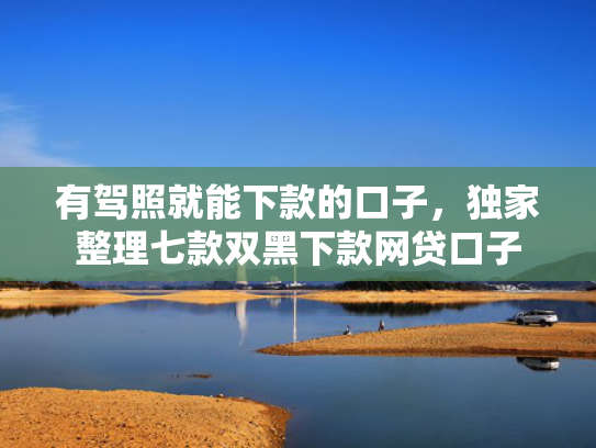 有驾照就能下款的口子，独家整理七款双黑下款网贷口子