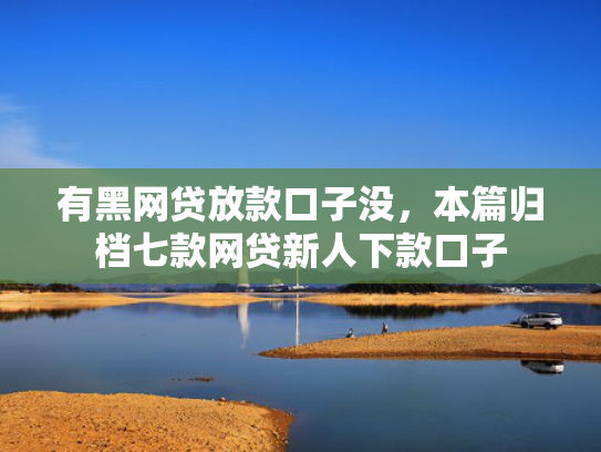 有黑网贷放款口子没，本篇归档七款网贷新人下款口子