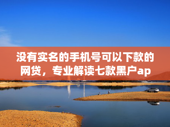 没有实名的手机号可以下款的网贷，专业解读七款黑户app直接下款的小额贷款