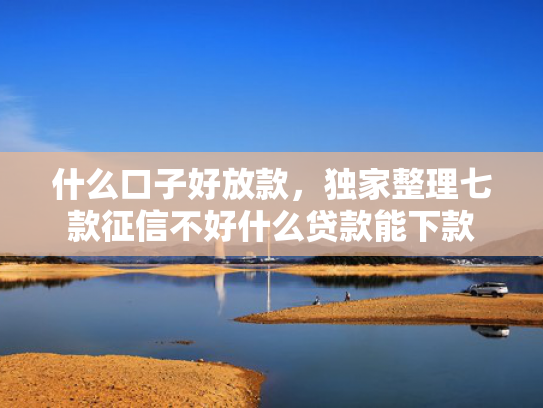 什么口子好放款，独家整理七款征信不好什么贷款能下款