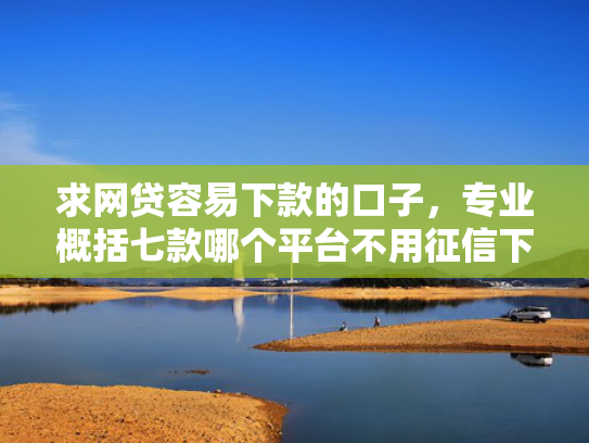 求网贷容易下款的口子，专业概括七款哪个平台不用征信下款快