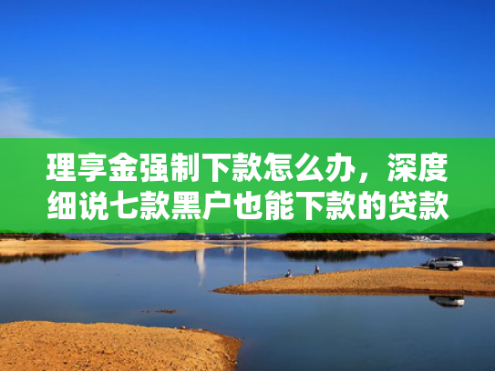 理享金强制下款怎么办，深度细说七款黑户也能下款的贷款软件