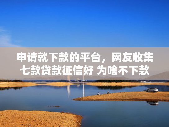 申请就下款的平台，网友收集七款贷款征信好 为啥不下款