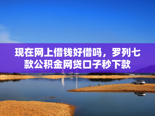 现在网上借钱好借吗，罗列七款公积金网贷口子秒下款