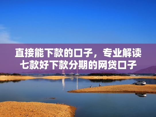 直接能下款的口子，专业解读七款好下款分期的网贷口子