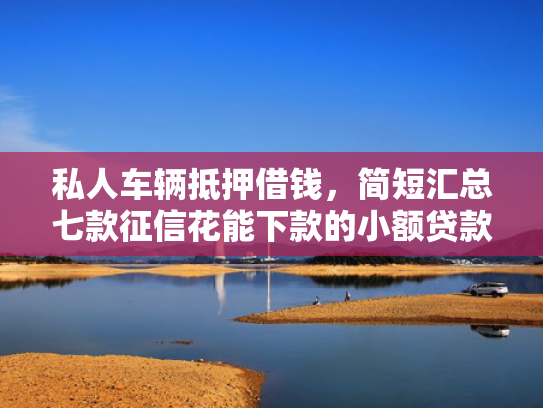 私人车辆抵押借钱，简短汇总七款征信花能下款的小额贷款