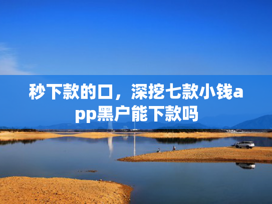 秒下款的口，深挖七款小钱app黑户能下款吗