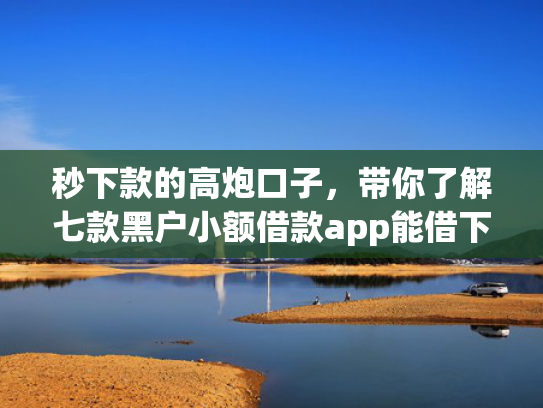 秒下款的高炮口子，带你了解七款黑户小额借款app能借下款