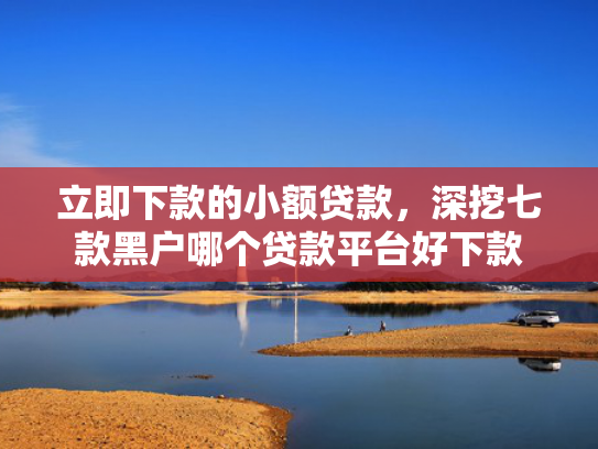立即下款的小额贷款，深挖七款黑户哪个贷款平台好下款