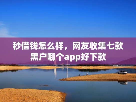 秒借钱怎么样，网友收集七款黑户哪个app好下款