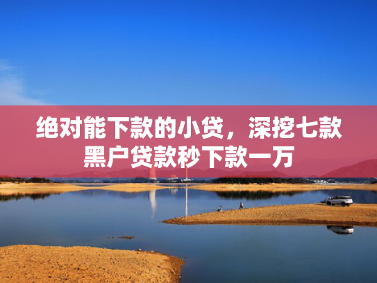 绝对能下款的小贷，深挖七款黑户贷款秒下款一万