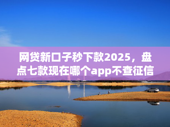 网贷新口子秒下款2025，盘点七款现在哪个app不查征信还能下款