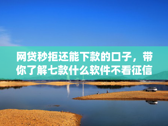 网贷秒拒还能下款的口子，带你了解七款什么软件不看征信秒下款app