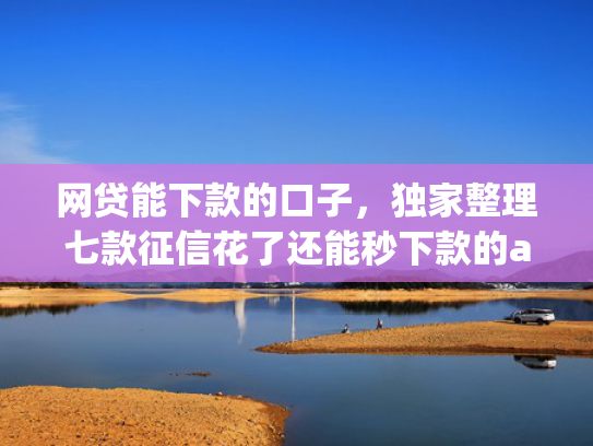 网贷能下款的口子，独家整理七款征信花了还能秒下款的app