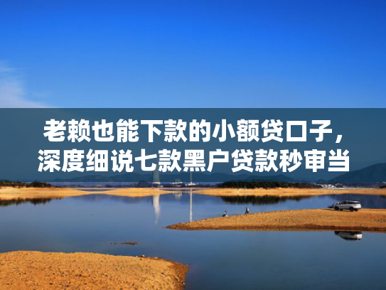 老赖也能下款的小额贷口子，深度细说七款黑户贷款秒审当场下款