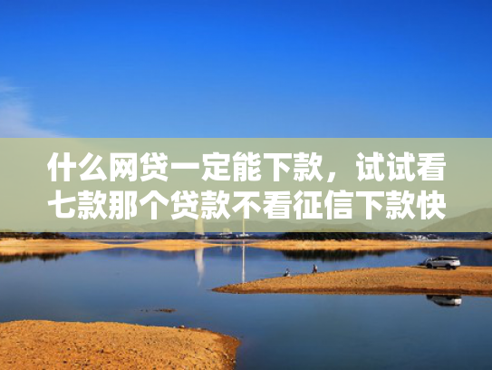 什么网贷一定能下款，试试看七款那个贷款不看征信下款快