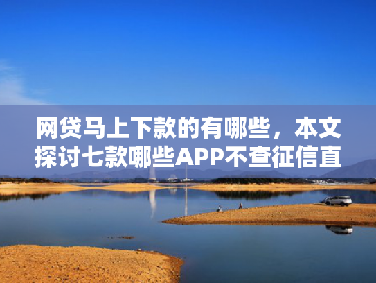 网贷马上下款的有哪些，本文探讨七款哪些APP不查征信直接下款