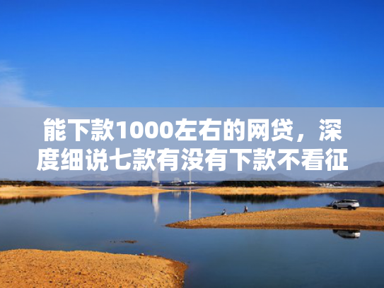 能下款1000左右的网贷，深度细说七款有没有下款不看征信的网贷软件