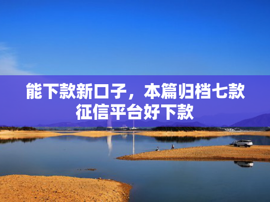能下款新口子，本篇归档七款征信平台好下款