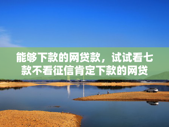 能够下款的网贷款，试试看七款不看征信肯定下款的网贷