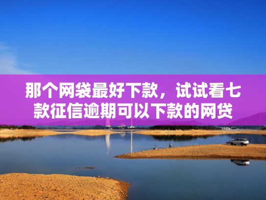 那个网袋最好下款，试试看七款征信逾期可以下款的网贷