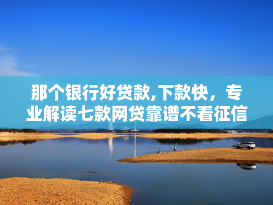 那个银行好贷款,下款快，专业解读七款网贷靠谱不看征信秒下款