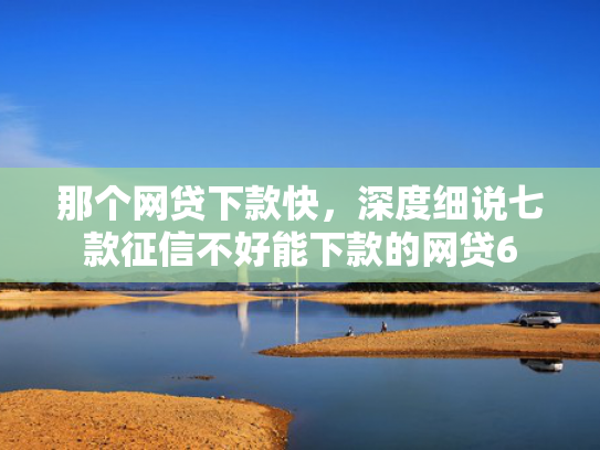 那个网贷下款快，深度细说七款征信不好能下款的网贷6
