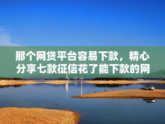 那个网贷平台容易下款，精心分享七款征信花了能下款的网贷吗