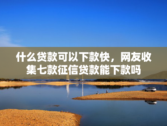 什么贷款可以下款快，网友收集七款征信贷款能下款吗