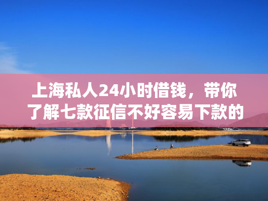 上海私人24小时借钱，带你了解七款征信不好容易下款的平台app