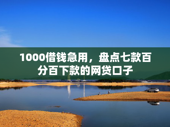 1000借钱急用，盘点七款百分百下款的网贷口子