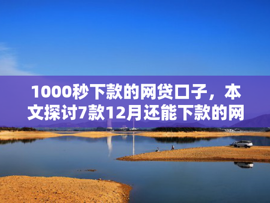 1000秒下款的网贷口子，本文探讨7款12月还能下款的网贷口子