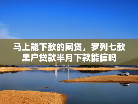 马上能下款的网贷，罗列七款黑户贷款半月下款能信吗