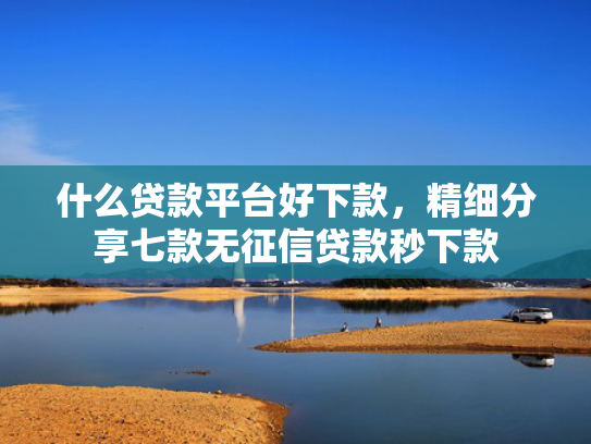 什么贷款平台好下款，精细分享七款无征信贷款秒下款