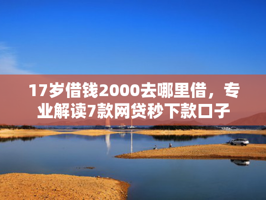 17岁借钱2000去哪里借，专业解读7款网贷秒下款口子