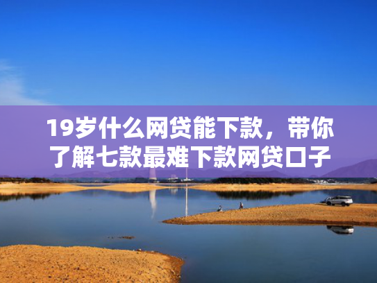 19岁什么网贷能下款，带你了解七款最难下款网贷口子