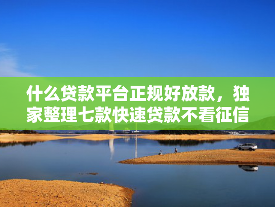 什么贷款平台正规好放款，独家整理七款快速贷款不看征信下款看