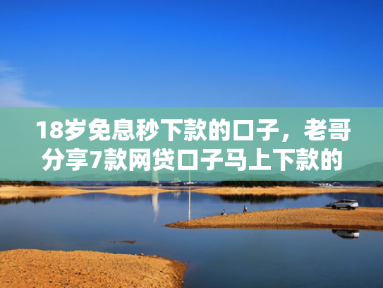 18岁免息秒下款的口子，老哥分享7款网贷口子马上下款的