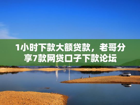 1小时下款大额贷款，老哥分享7款网贷口子下款论坛