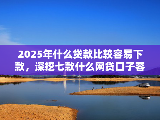 2025年什么贷款比较容易下款，深挖七款什么网贷口子容易下款
