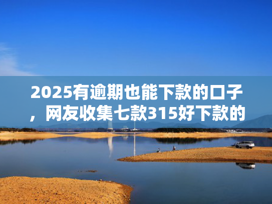 2025有逾期也能下款的口子，网友收集七款315好下款的网贷口子