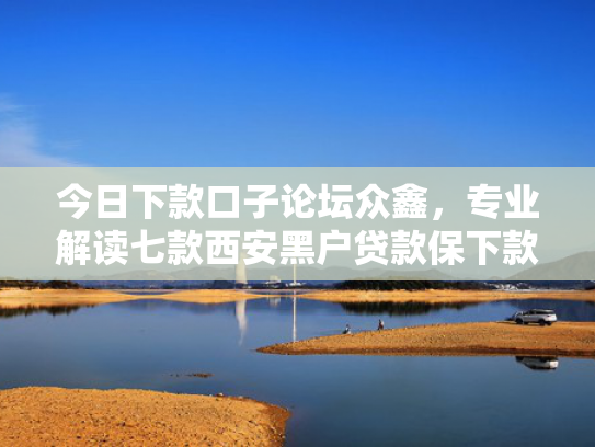 今日下款口子论坛众鑫，专业解读七款西安黑户贷款保下款