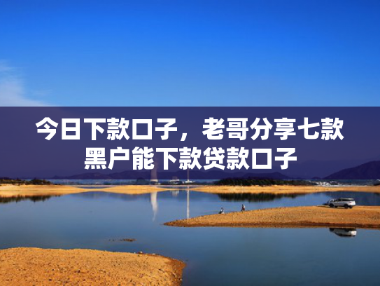 今日下款口子，老哥分享七款黑户能下款贷款口子