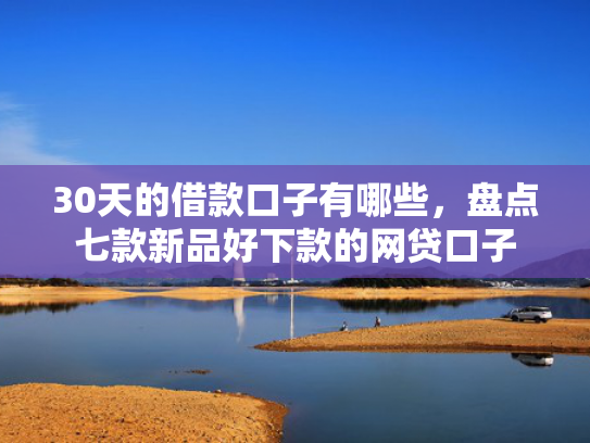 30天的借款口子有哪些，盘点七款新品好下款的网贷口子