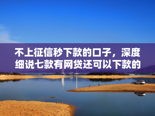 不上征信秒下款的口子，深度细说七款有网贷还可以下款的口子